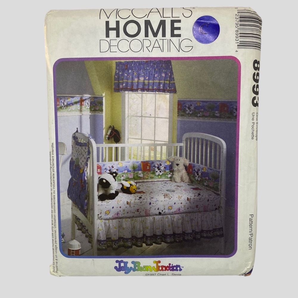 🪡 McCall’s Home Decorating Sewing Pattern  8993